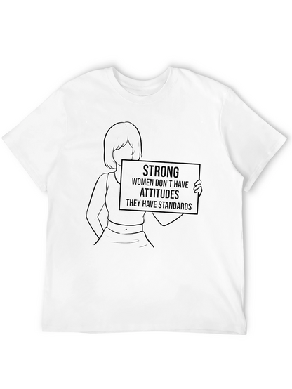 Empowered Woman Black T-Shirt