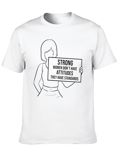 Empowered Woman Black T-Shirt