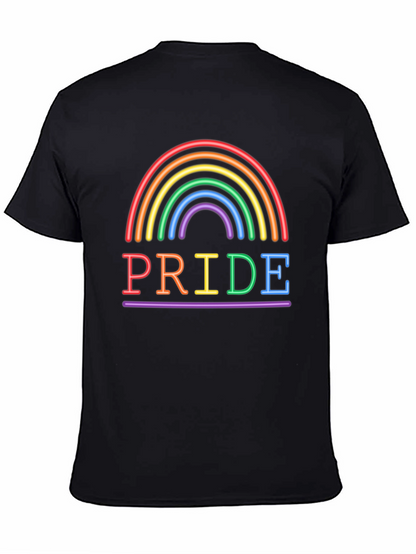 Pride Rainbow Graphic Tee - LGBTQ+ Support
