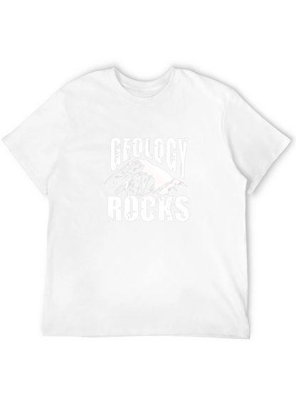 Geology Rocks Graphic Tee - Black Unisex T-Shirt