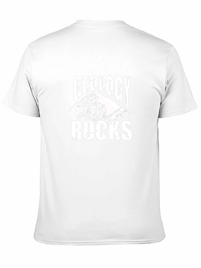 Geology Rocks Graphic Tee - Black Unisex T-Shirt