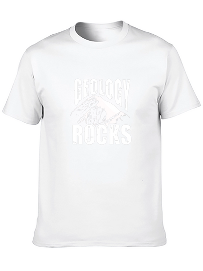 Geology Rocks Graphic Tee - Black Unisex T-Shirt
