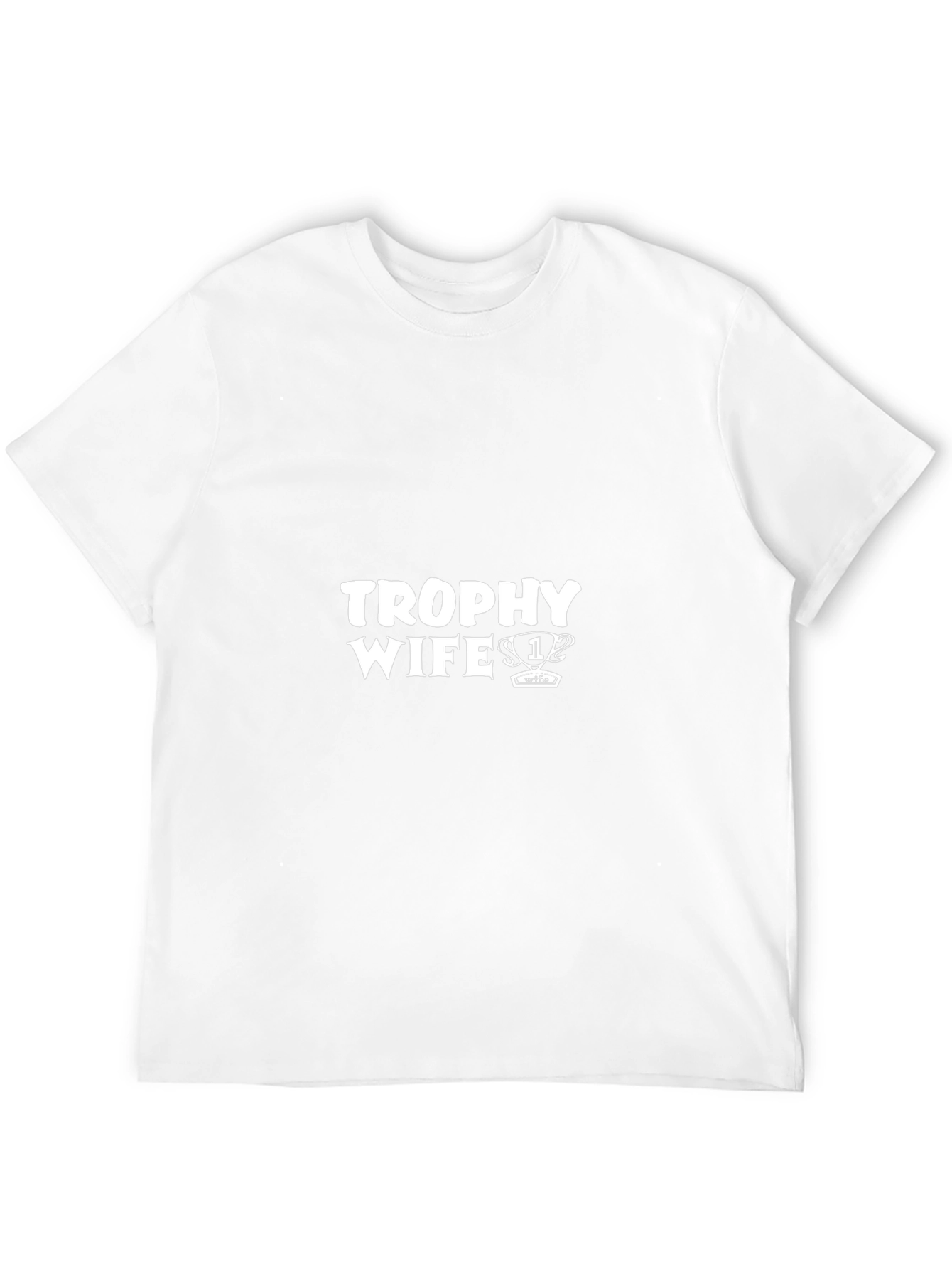 Trophy Wife Graphic Tee - Black Cotton Shirt