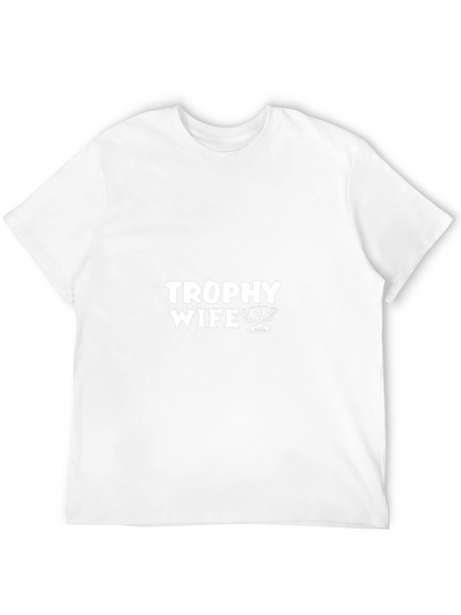 Trophy Wife Graphic Tee - Black Cotton Shirt