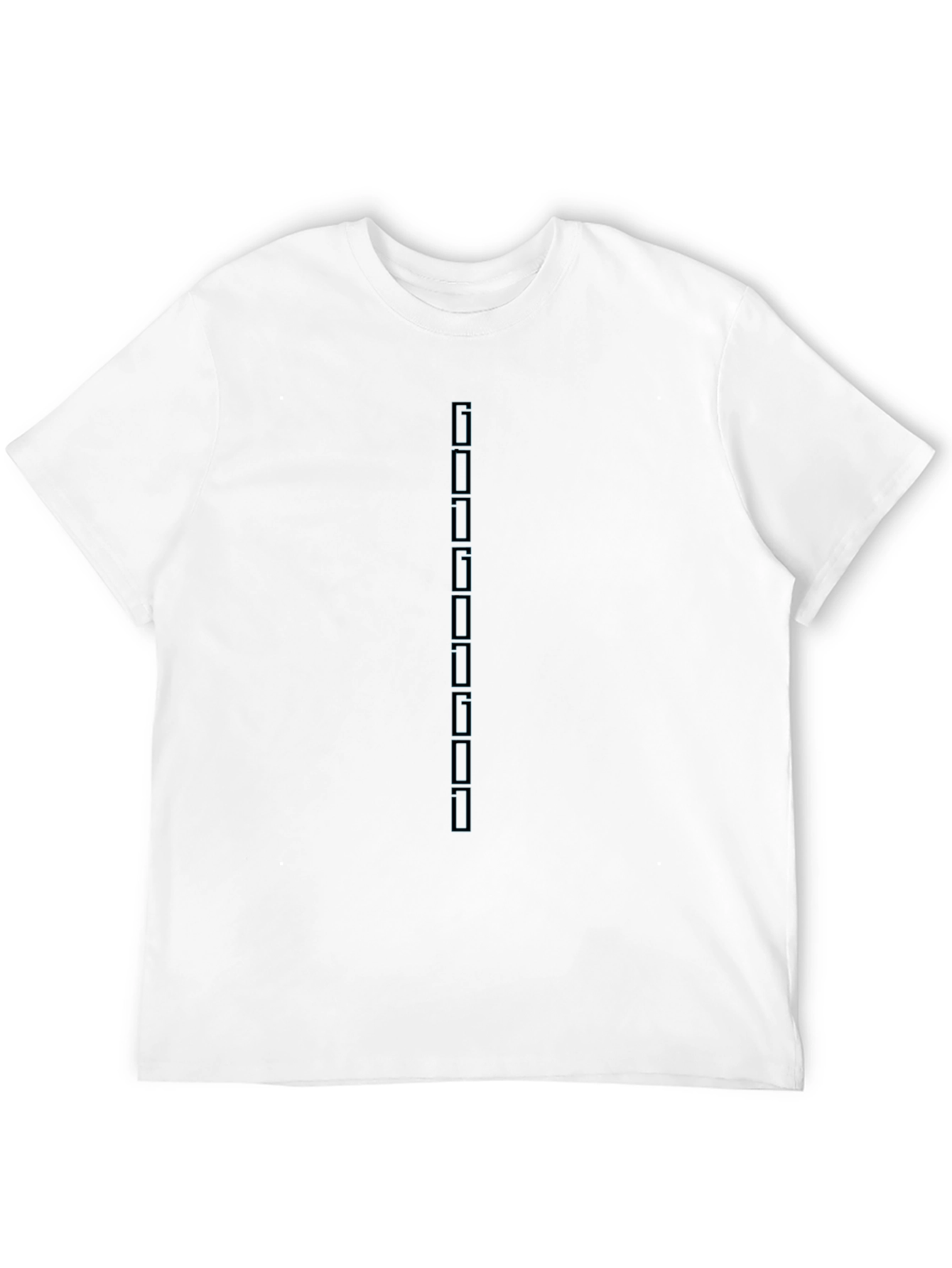Black Minimalist Graphic Tee