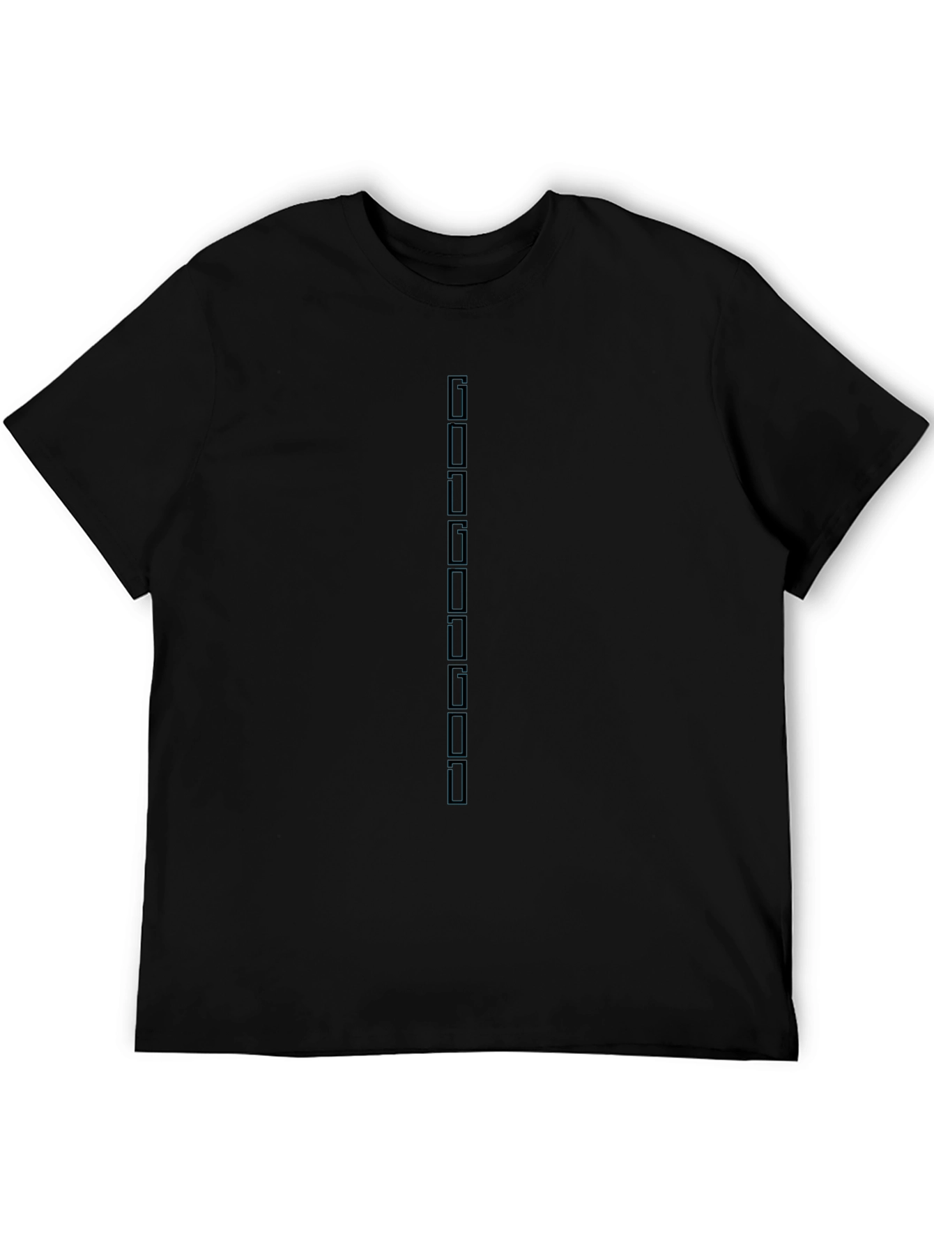 Black Minimalist Graphic Tee