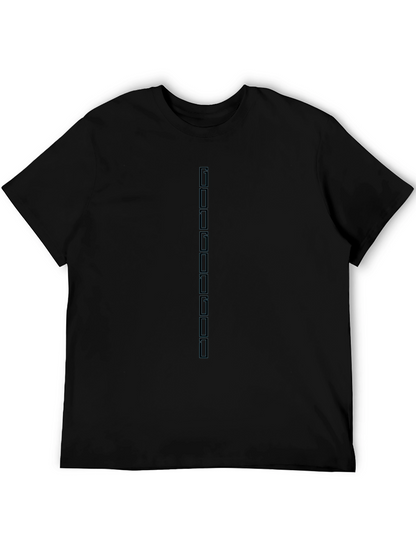 Black Minimalist Graphic Tee