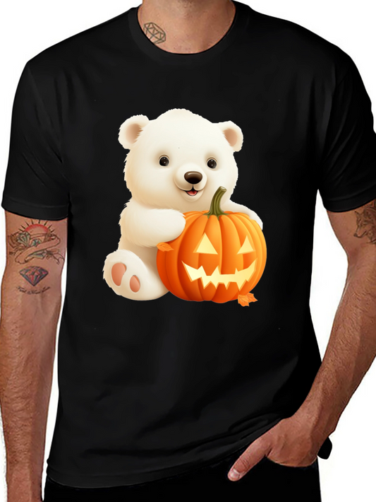 Halloween Bear T-Shirt - Cute Spooky Season Tee