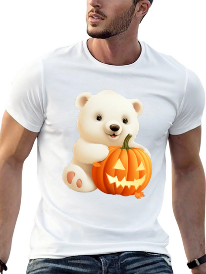 Halloween Bear T-Shirt - Cute Spooky Season Tee