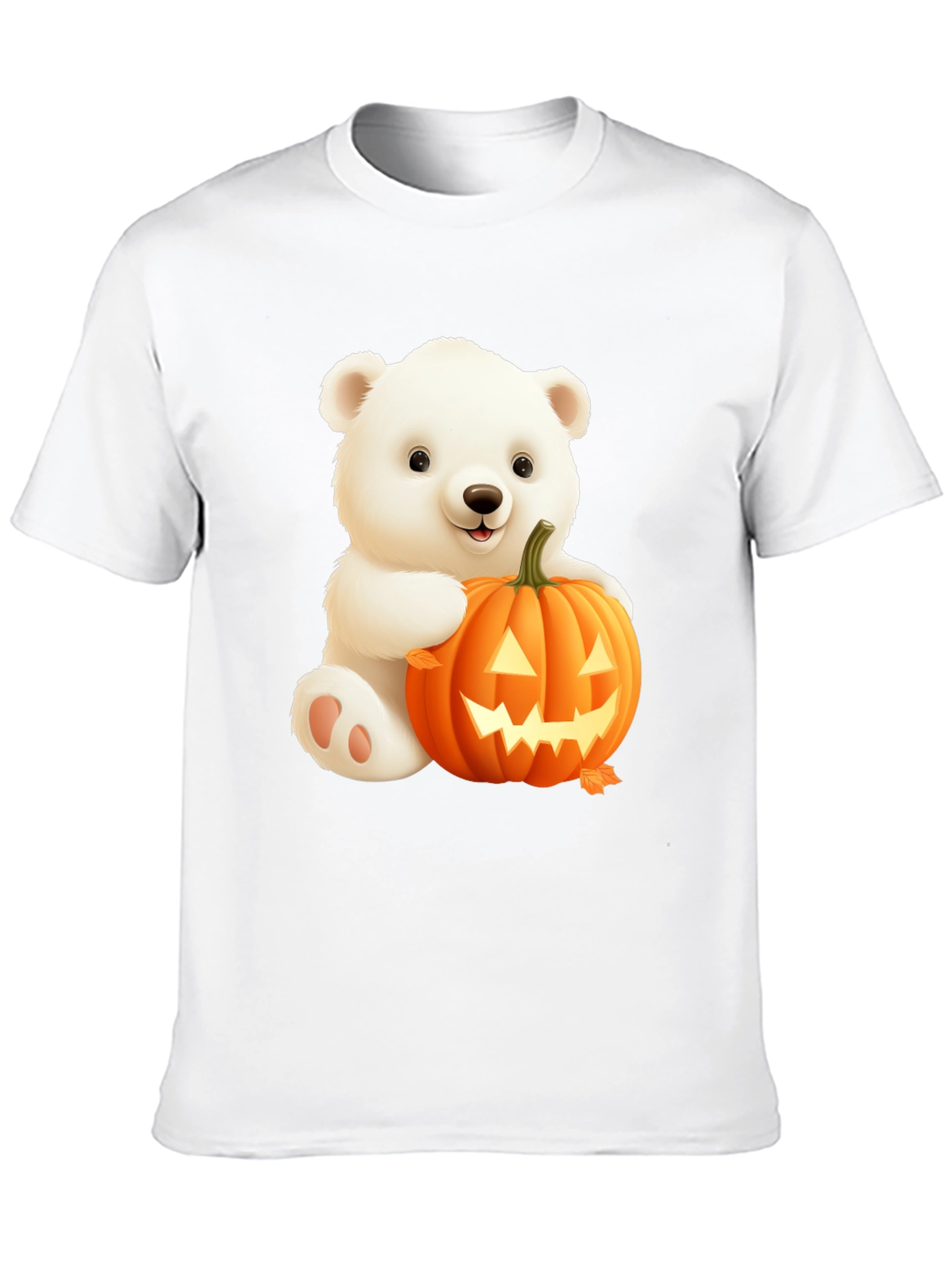 Halloween Bear T-Shirt - Cute Spooky Season Tee