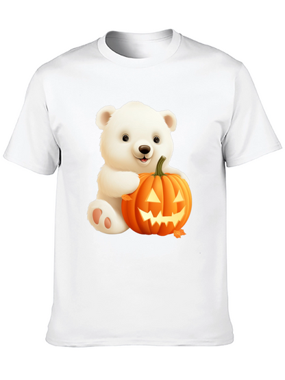 Halloween Bear T-Shirt - Cute Spooky Season Tee