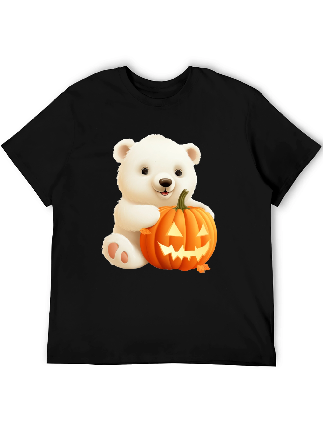 Halloween Bear T-Shirt - Cute Spooky Season Tee