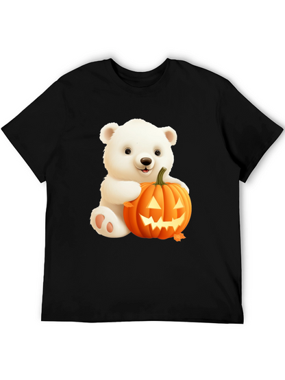 Halloween Bear T-Shirt - Cute Spooky Season Tee