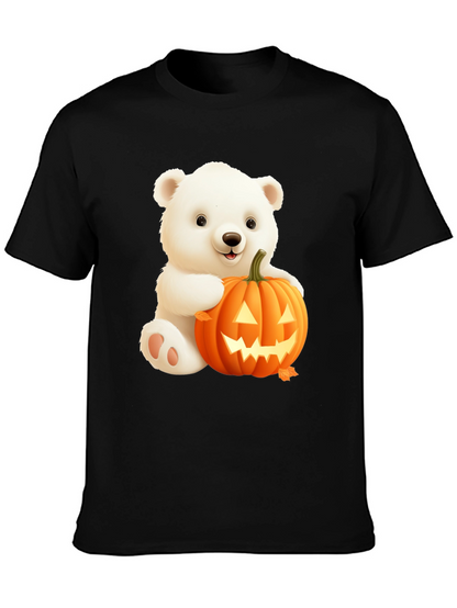Halloween Bear T-Shirt - Cute Spooky Season Tee