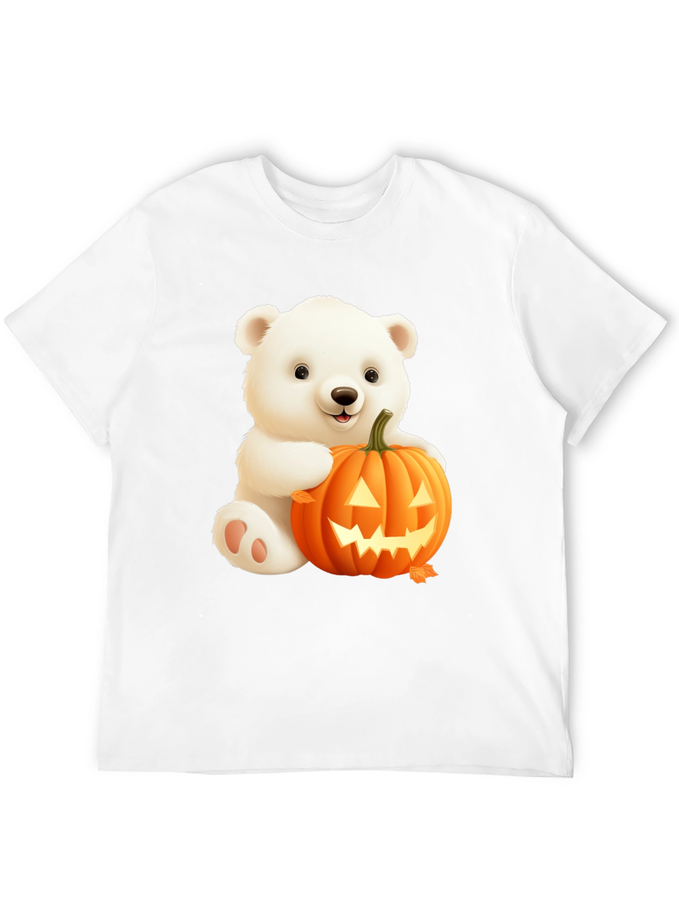 Halloween Bear T-Shirt - Cute Spooky Season Tee