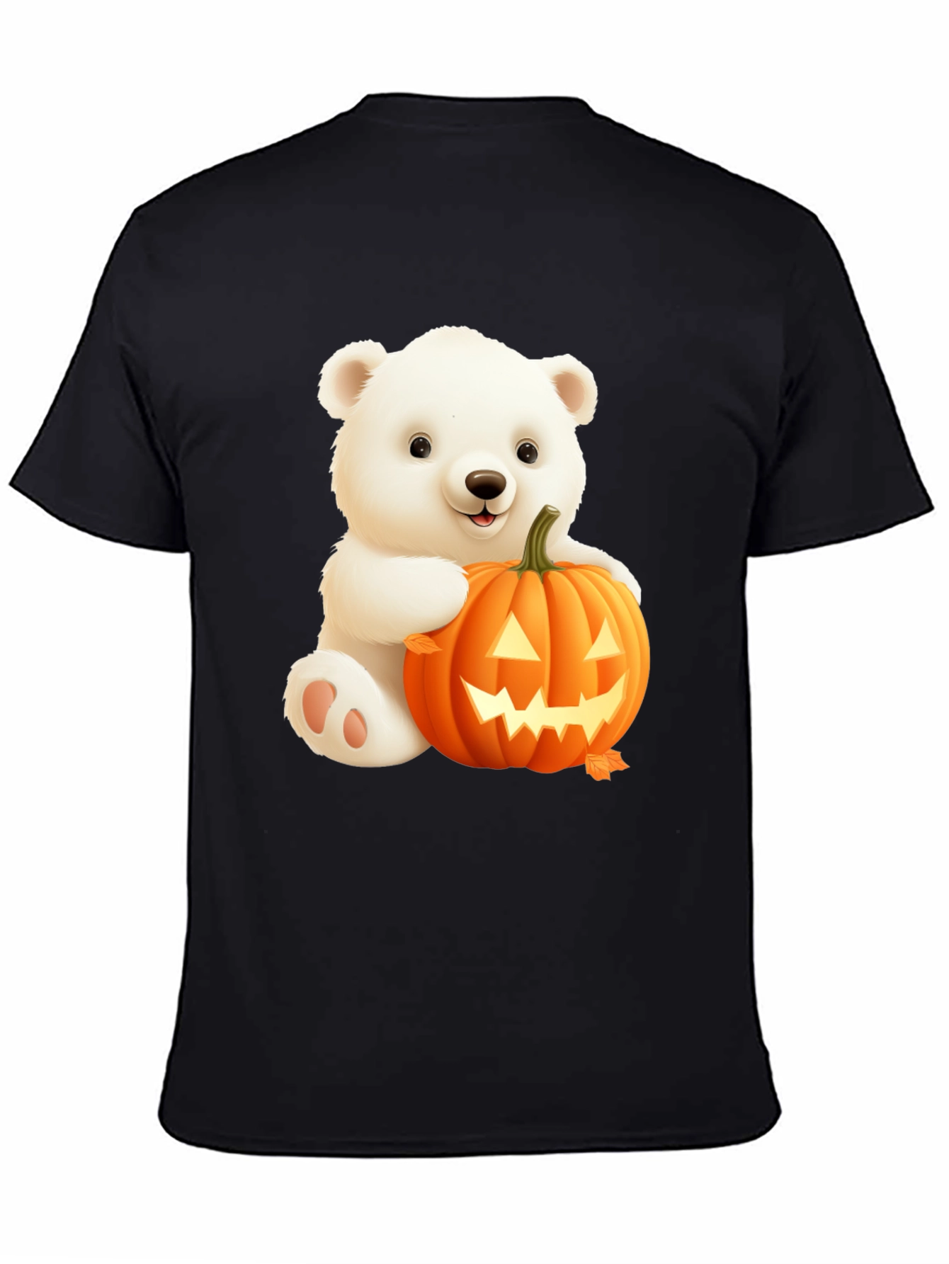 Halloween Bear T-Shirt - Cute Spooky Season Tee