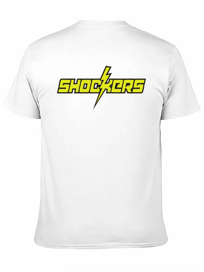 Shockers Graphic Tee - Bold Yellow Lightning Bolt T-Shirt