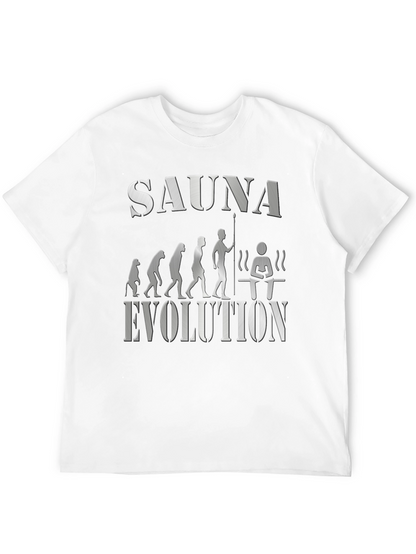 Sauna Evolution Graphic T-Shirt