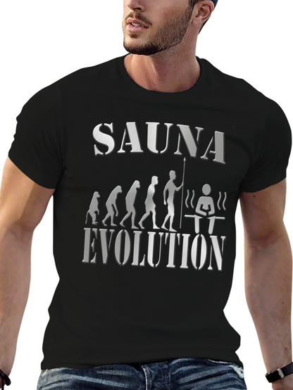 Sauna Evolution Graphic T-Shirt