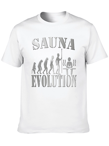 Sauna Evolution Graphic T-Shirt