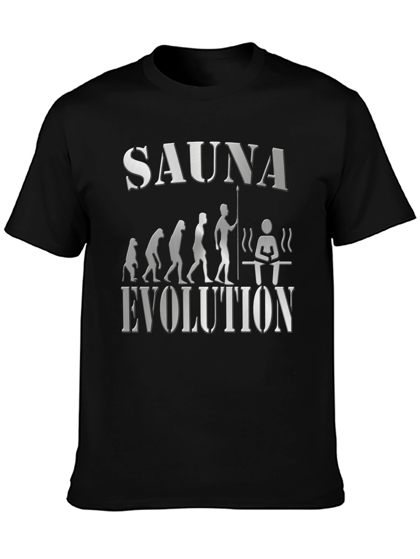 Sauna Evolution Graphic T-Shirt