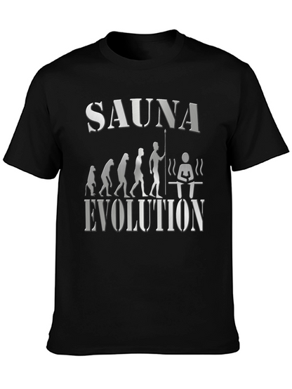 Sauna Evolution Graphic T-Shirt