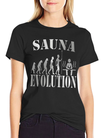 Sauna Evolution Graphic T-Shirt