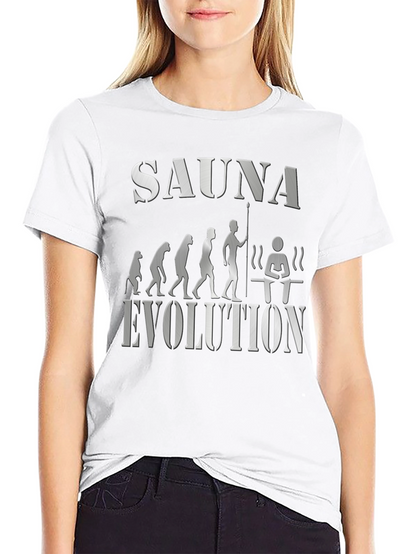 Sauna Evolution Graphic T-Shirt