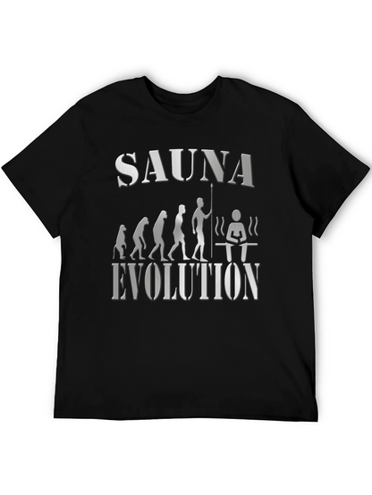 Sauna Evolution Graphic T-Shirt