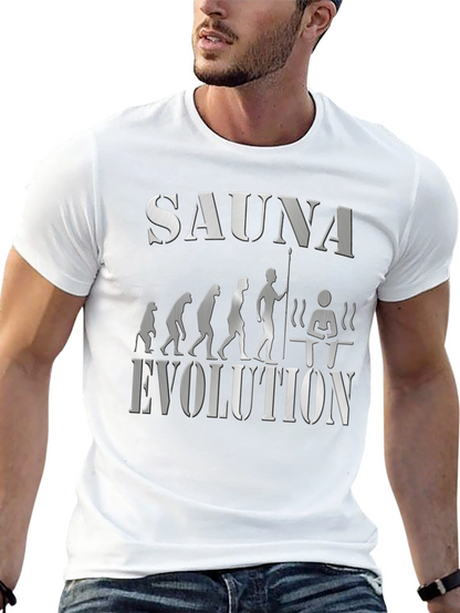Sauna Evolution Graphic T-Shirt