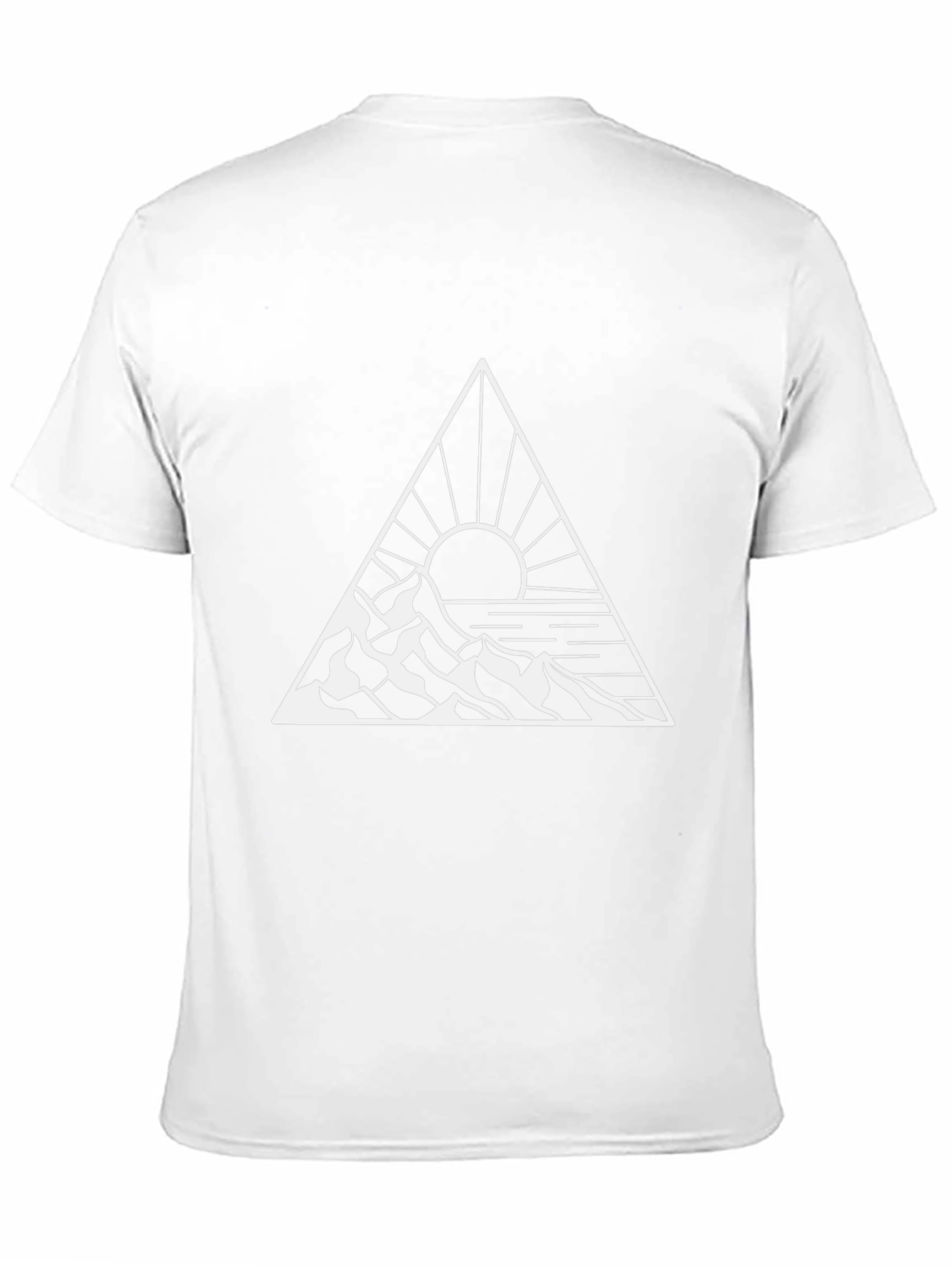 Mountain & Sun Graphic Tee - Black