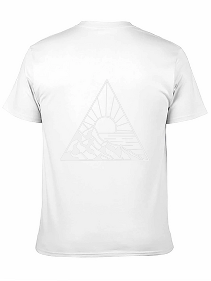 Mountain & Sun Graphic Tee - Black