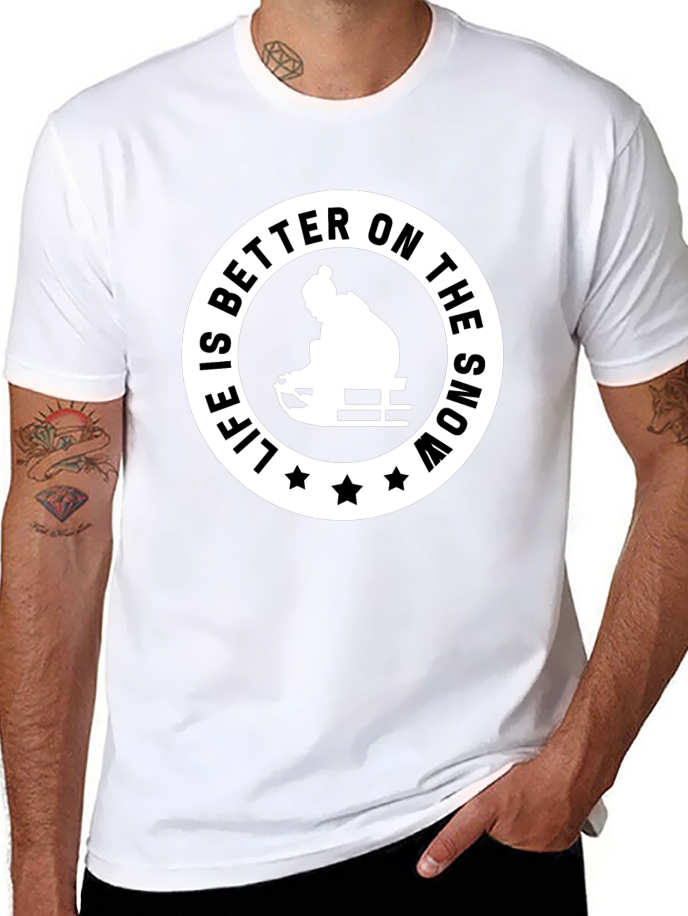 Life is Better on the Snow Graphic Tee