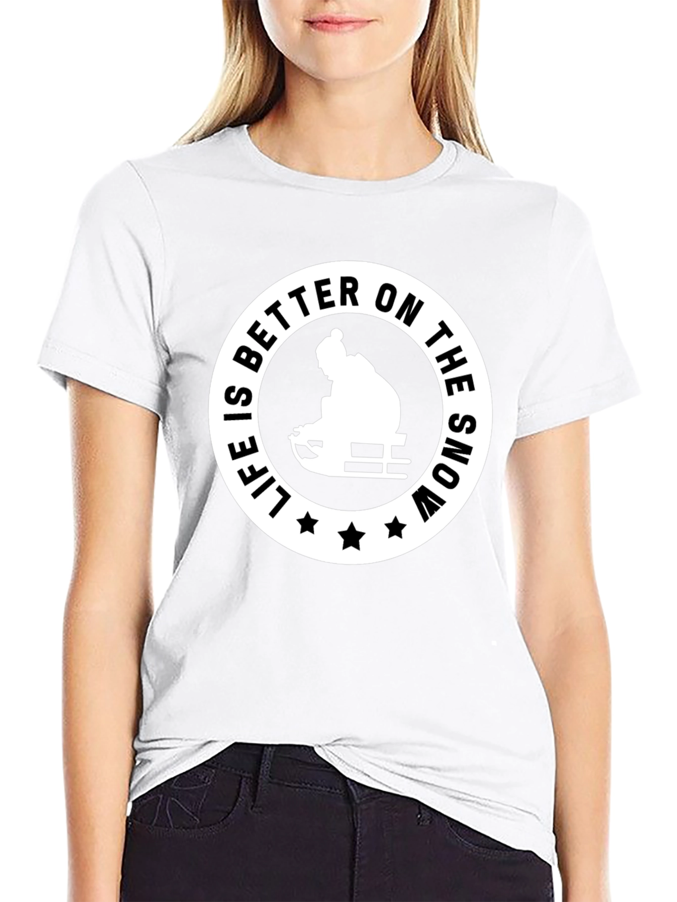 Life is Better on the Snow Graphic Tee