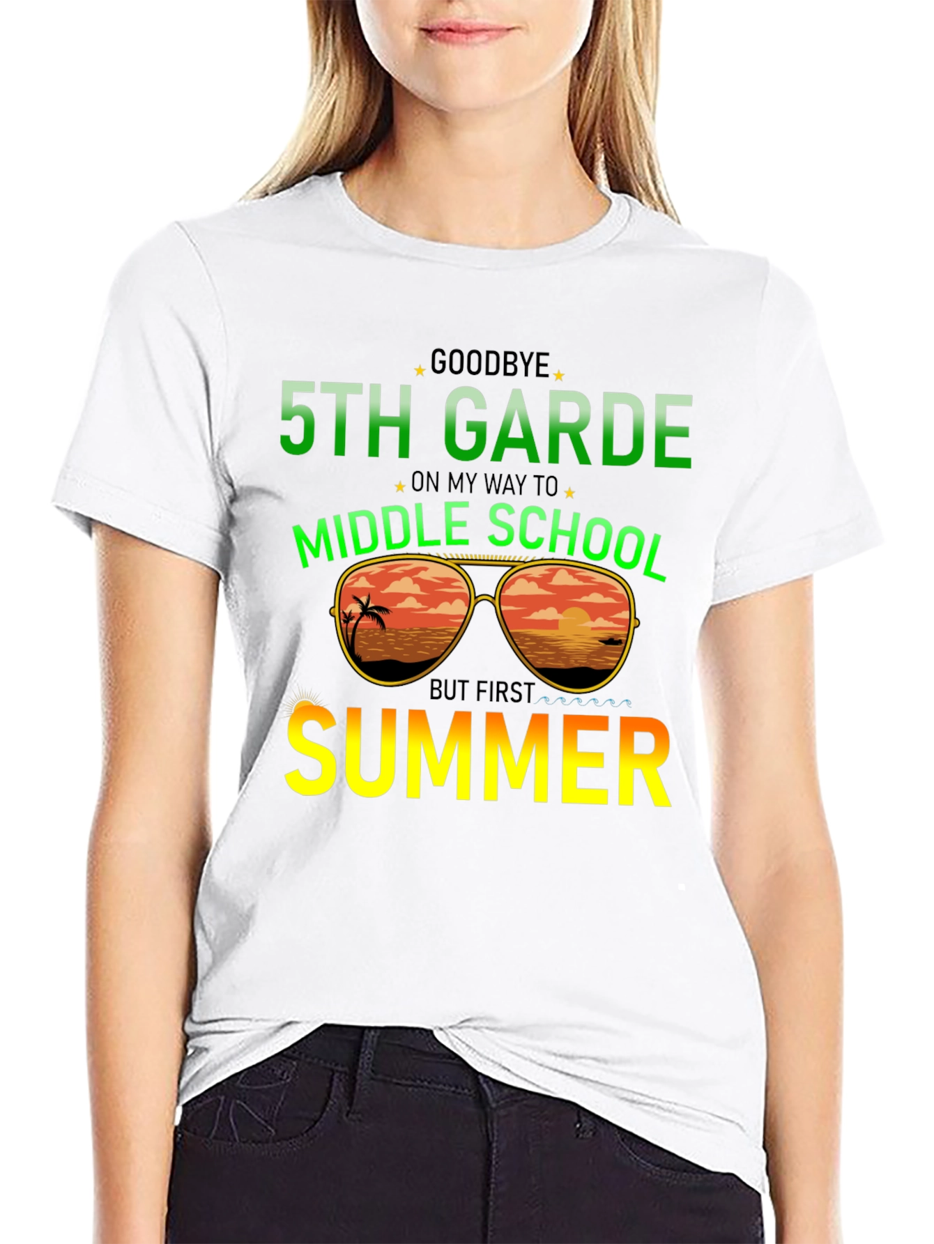 Goodbye 5th Grade Summer T-Shirt