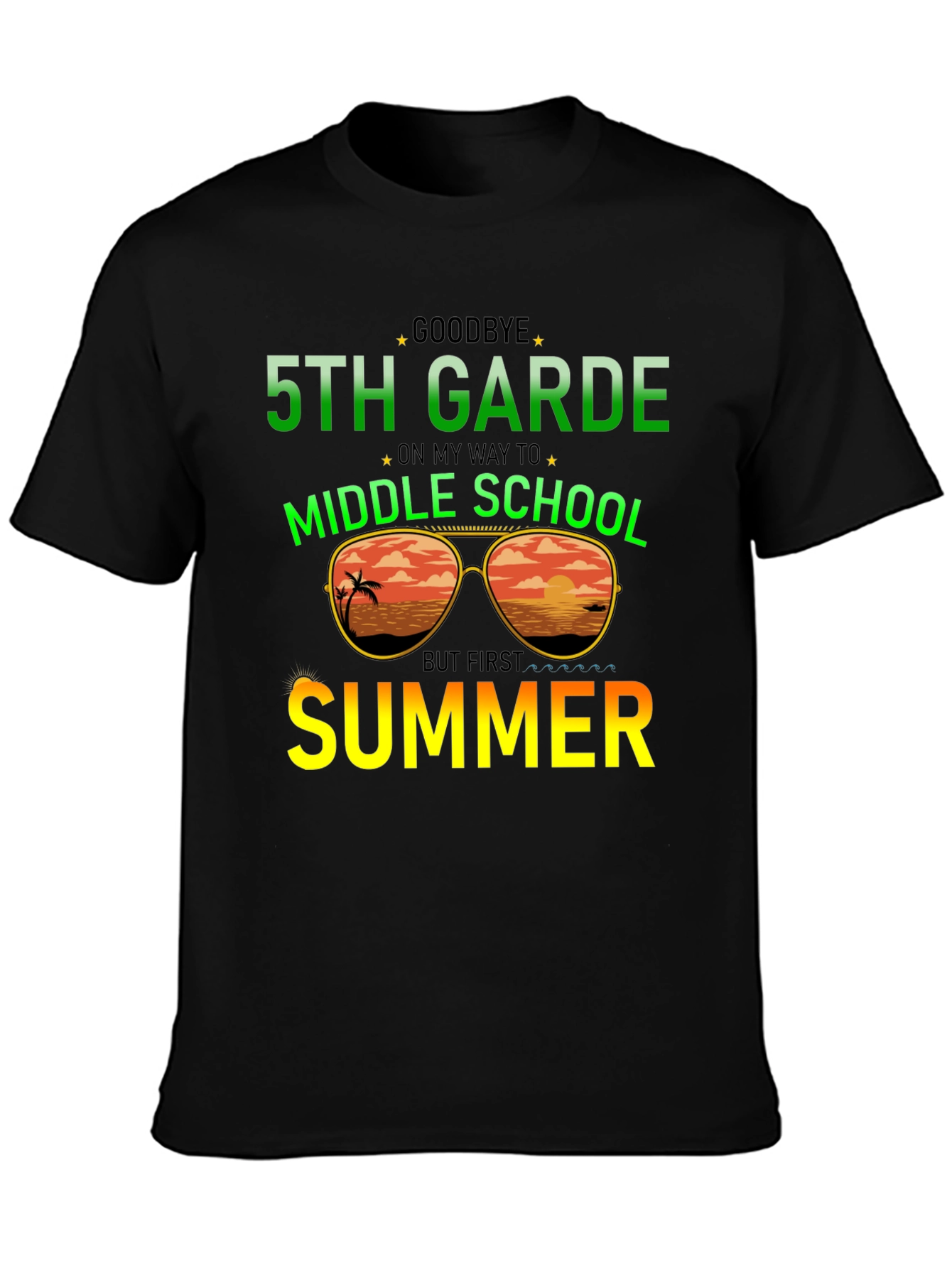Goodbye 5th Grade Summer T-Shirt