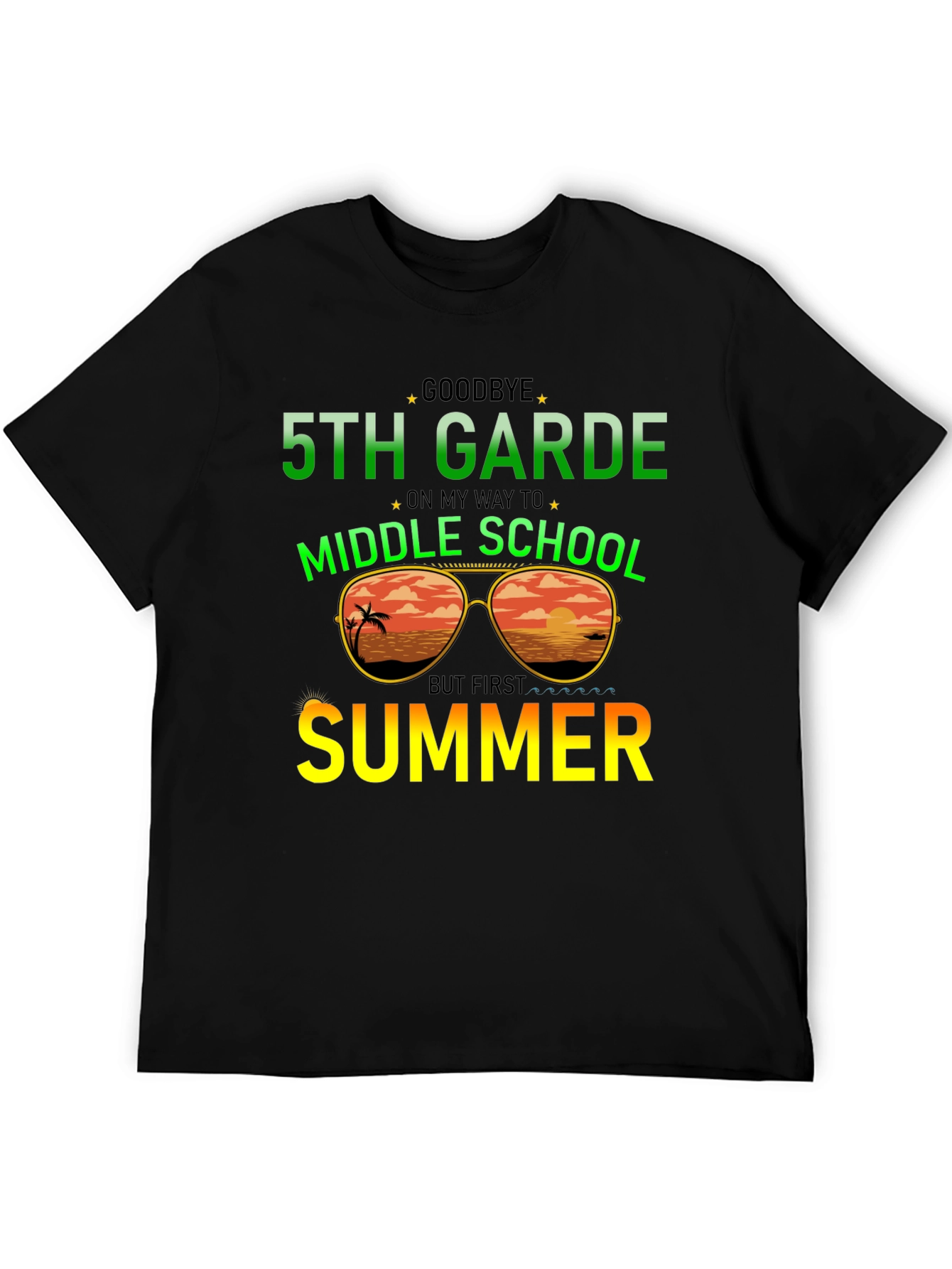 Goodbye 5th Grade Summer T-Shirt