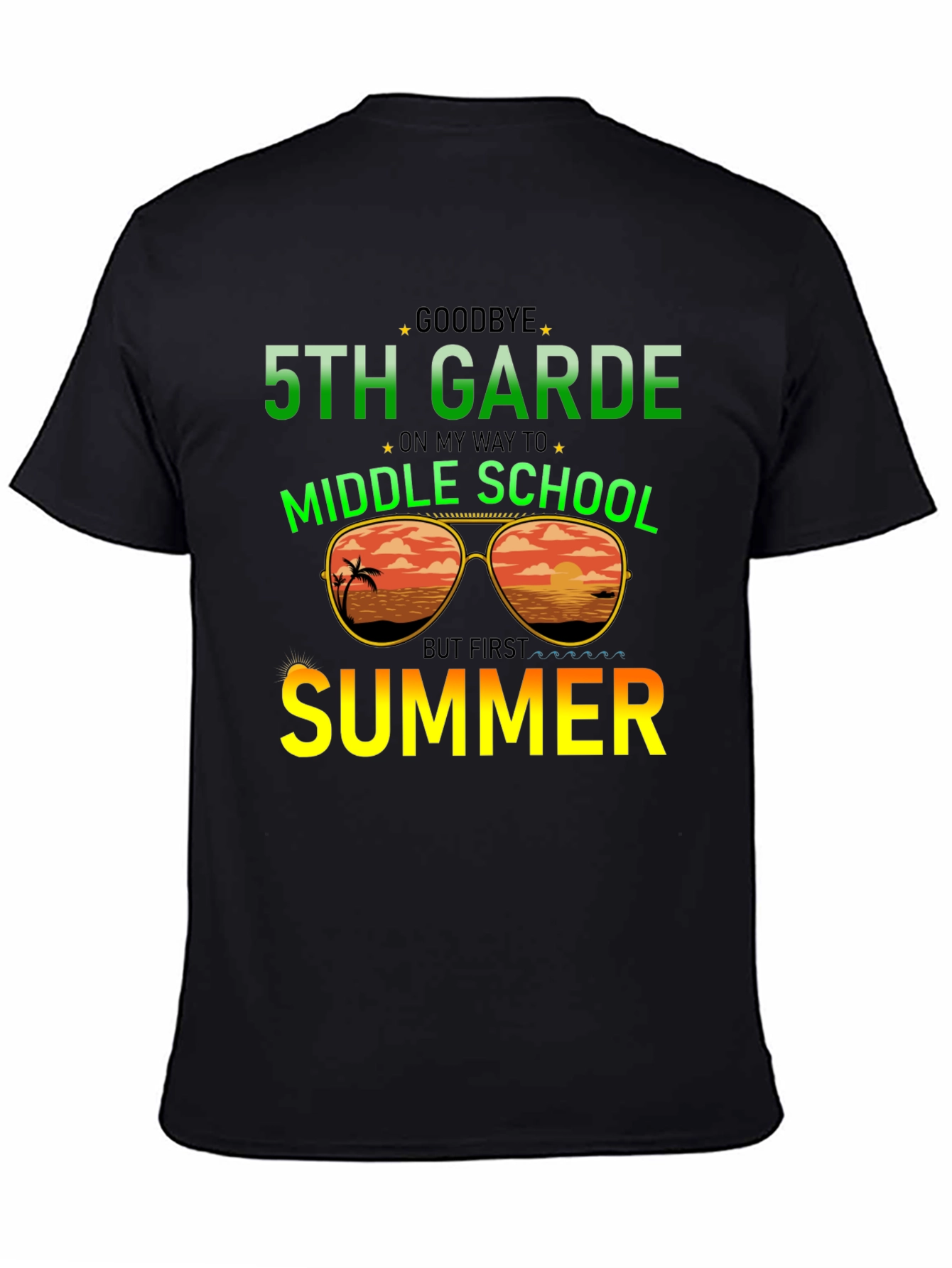 Goodbye 5th Grade Summer T-Shirt