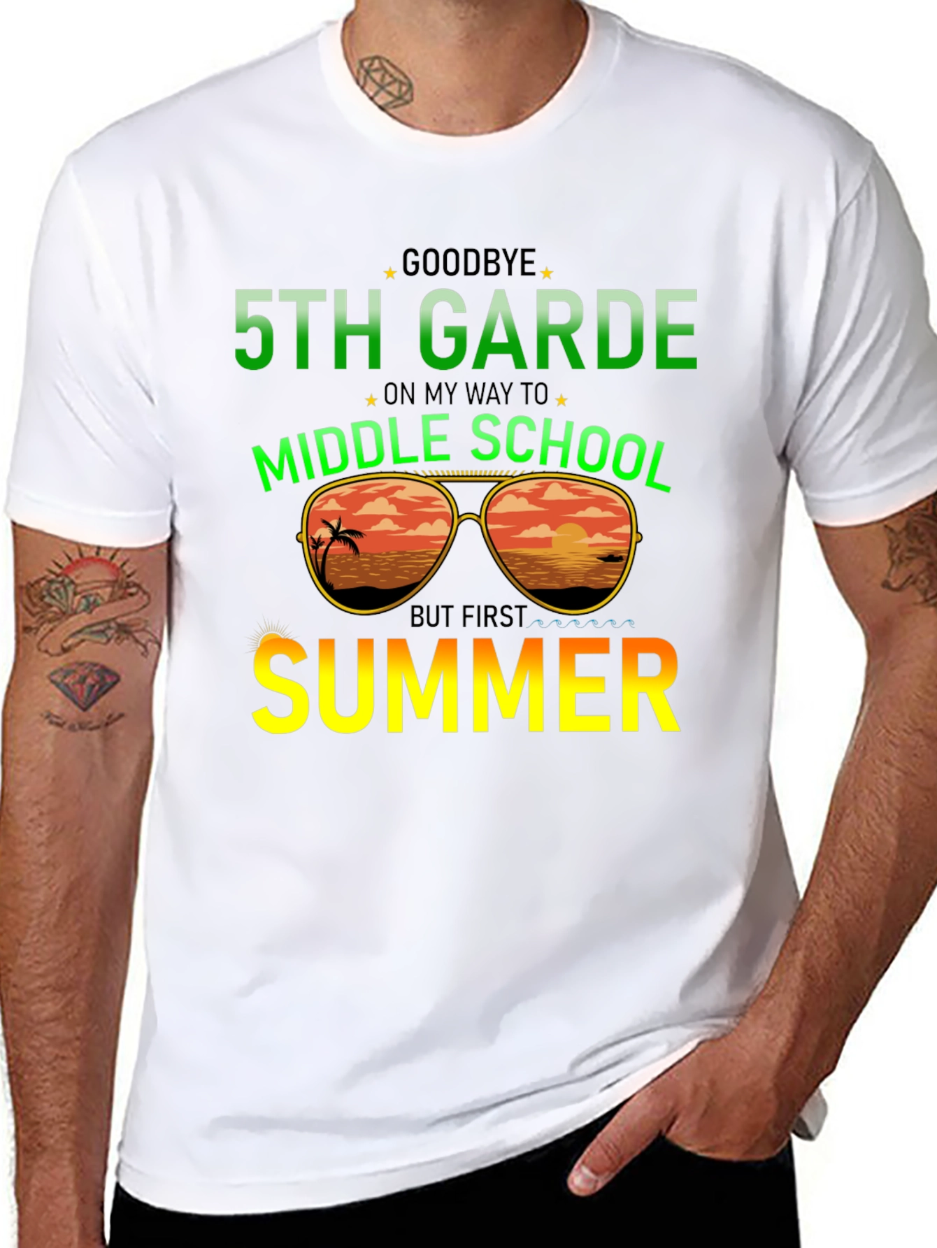 Goodbye 5th Grade Summer T-Shirt