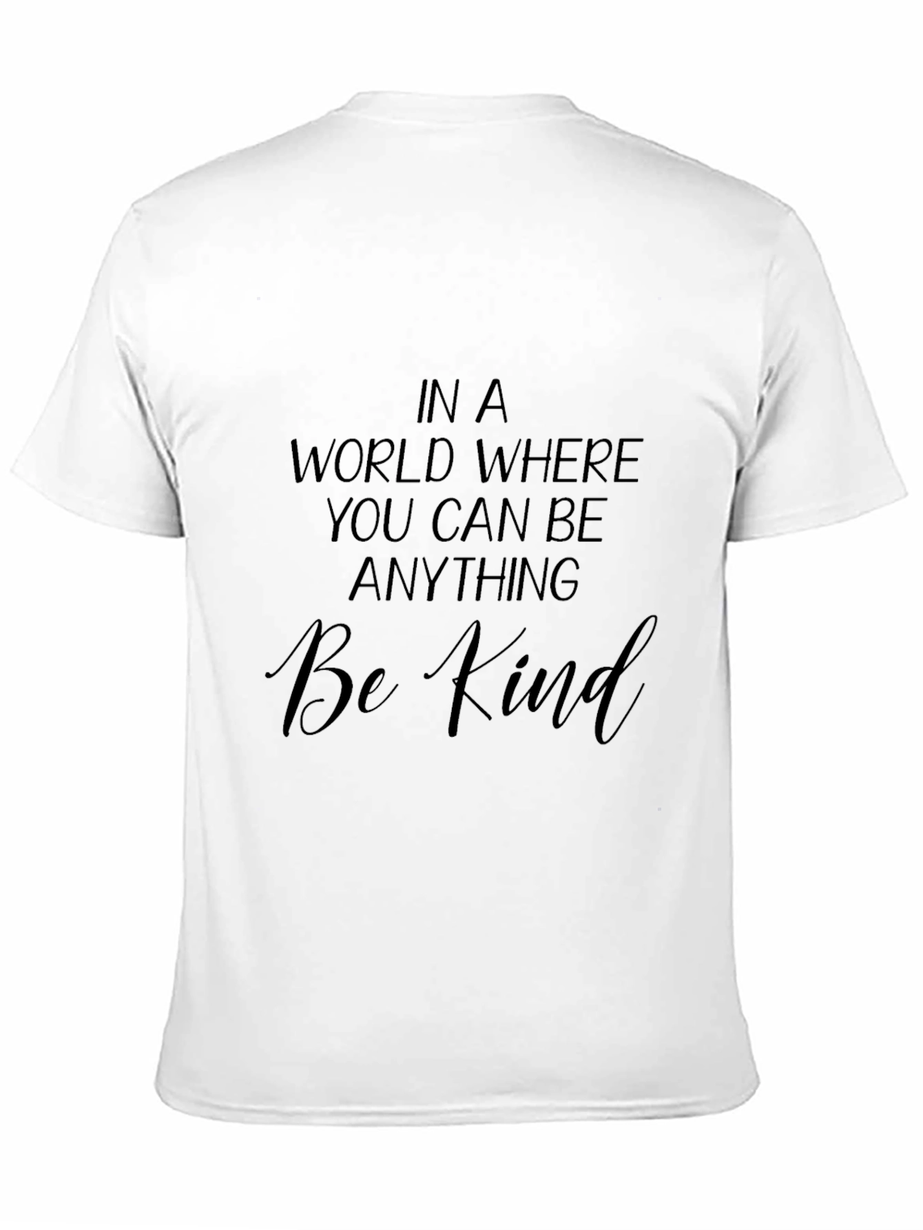 Be Kind Graphic Tee - Inspirational Message Shirt