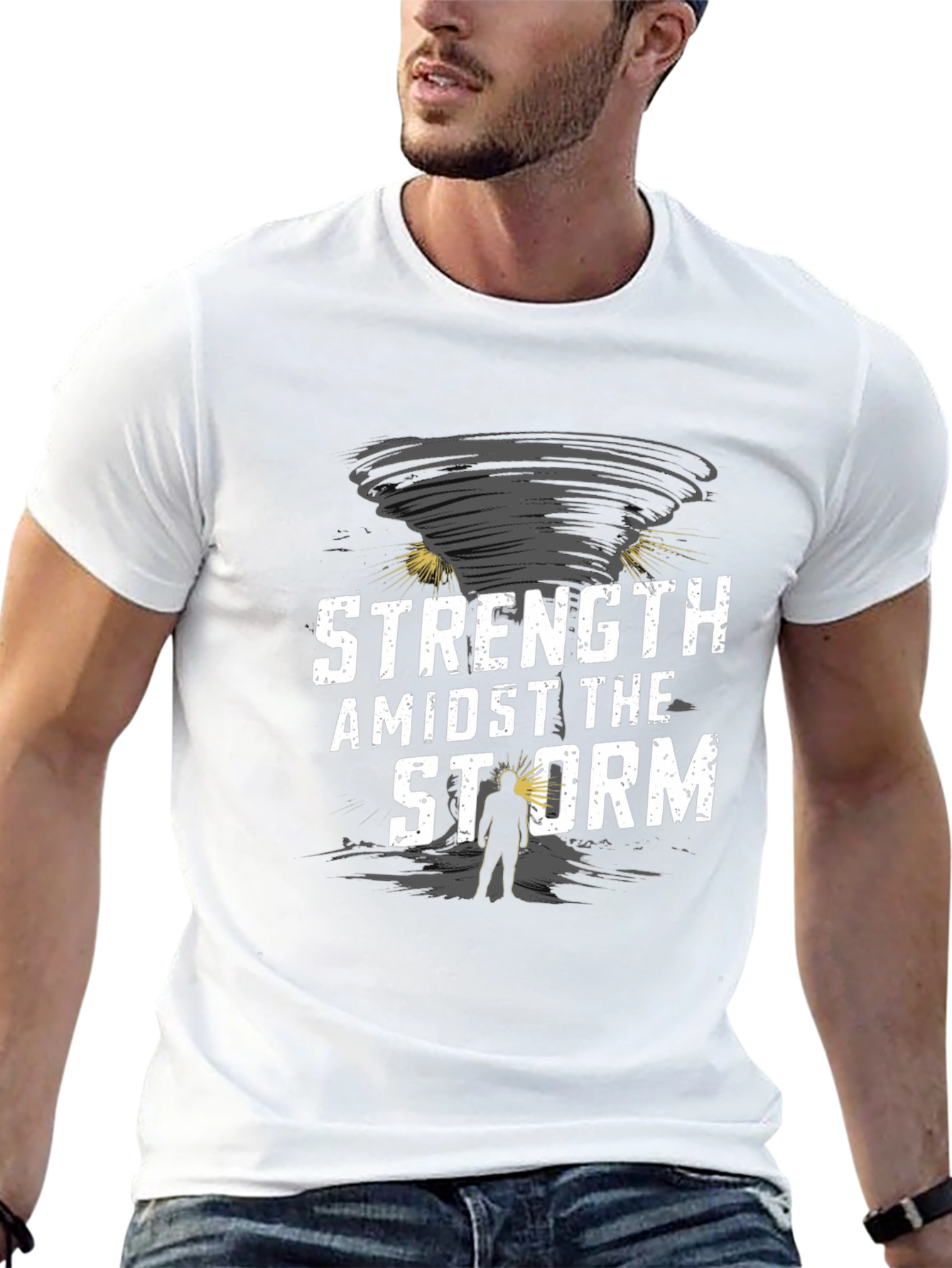 Strength Amidst the Storm Graphic T-Shirt