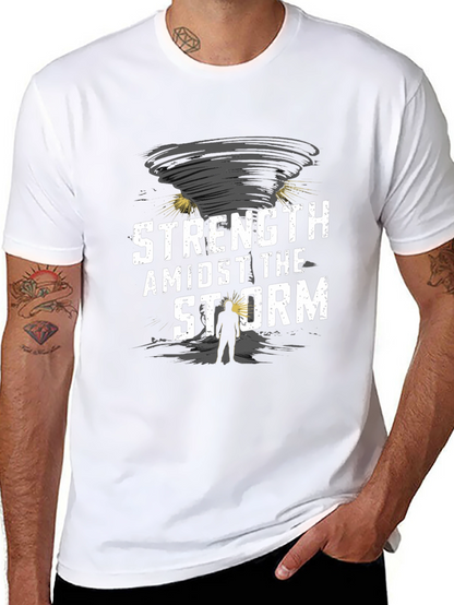 Strength Amidst the Storm Graphic T-Shirt
