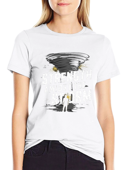 Strength Amidst the Storm Graphic T-Shirt