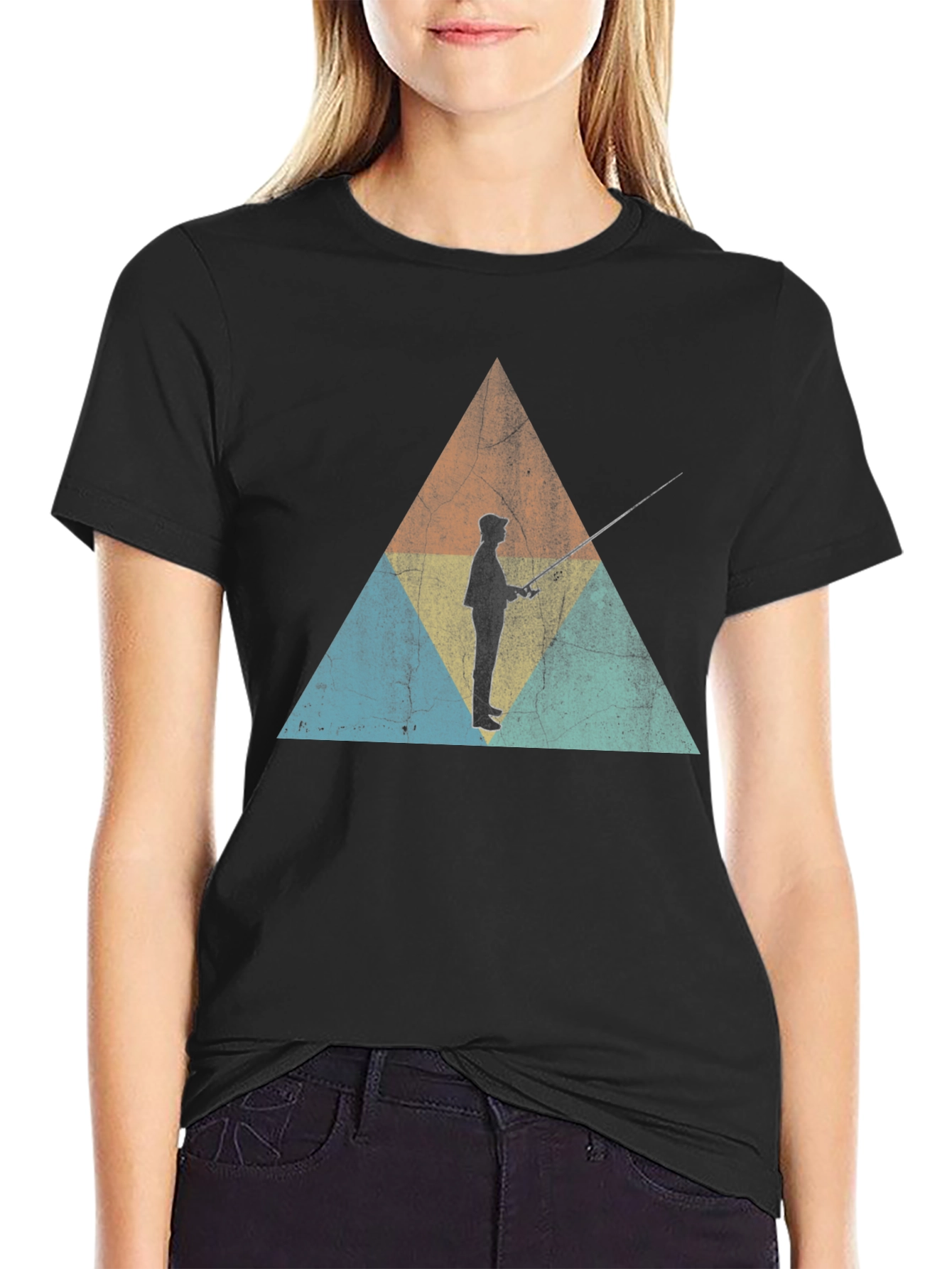 Retro Fishing T-Shirt - Angler Graphic Tee