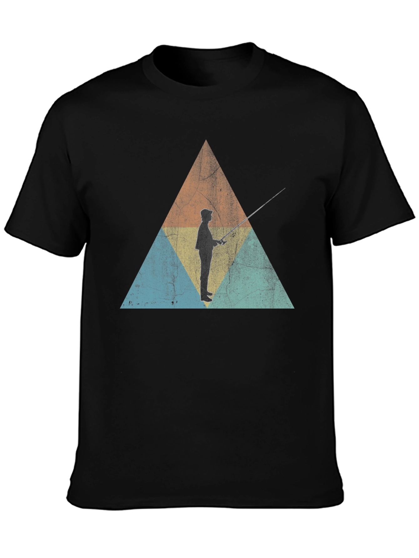 Retro Fishing T-Shirt - Angler Graphic Tee