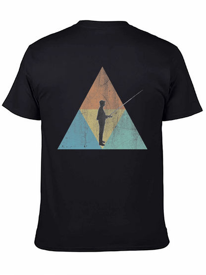 Retro Fishing T-Shirt - Angler Graphic Tee