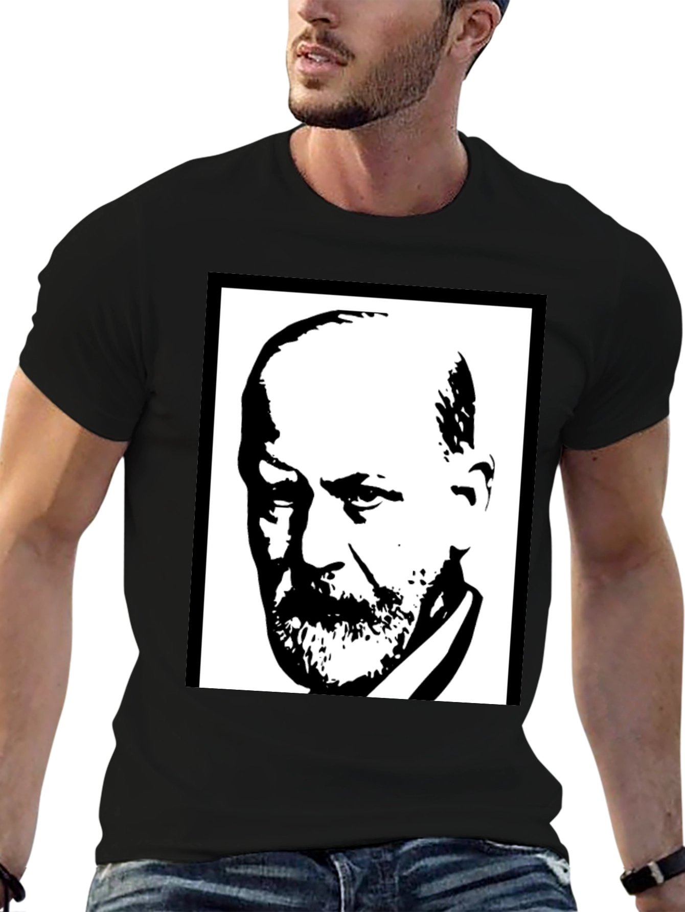 Freud Graphic T-Shirt - Black