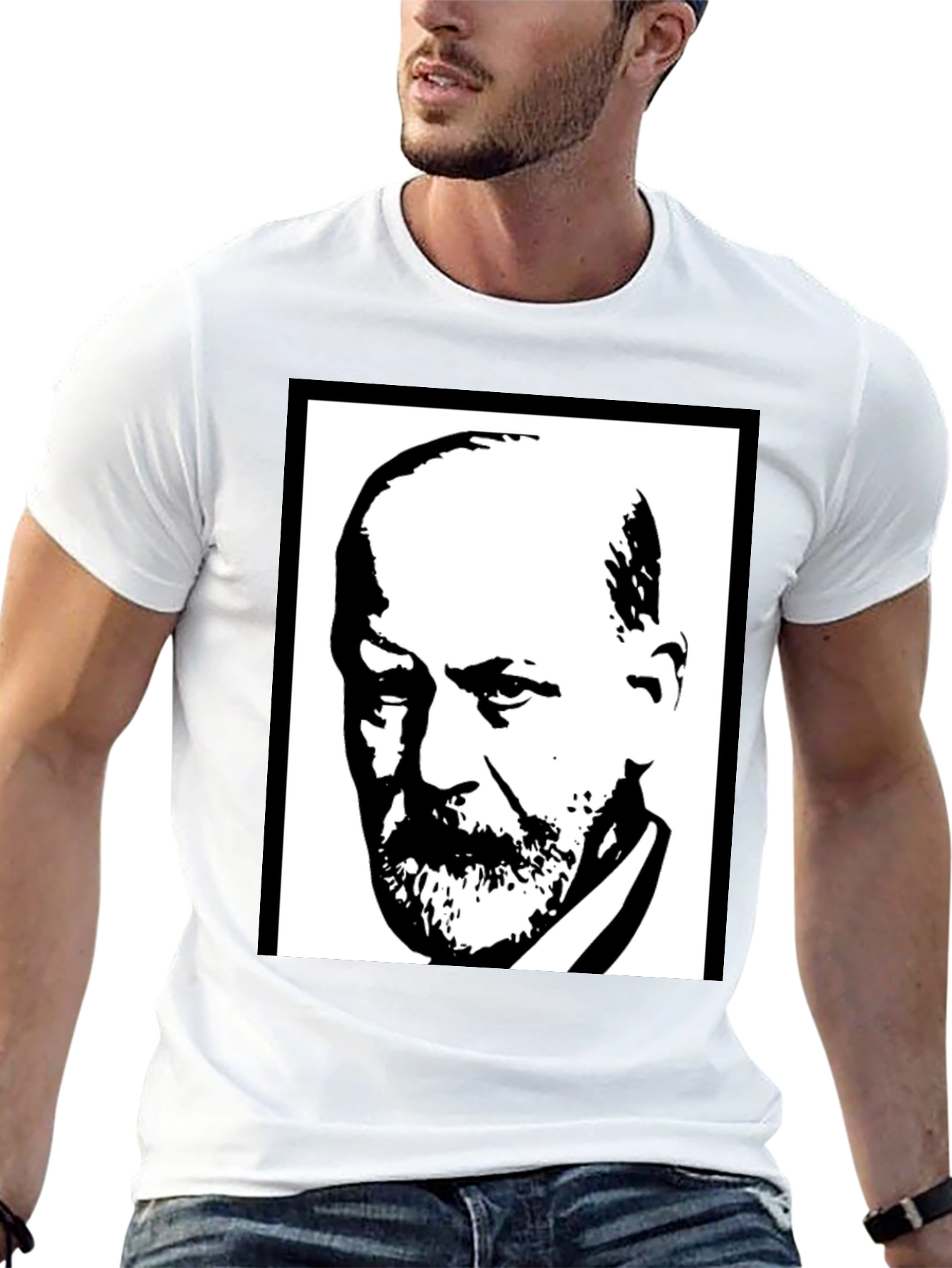 Freud Graphic T-Shirt - Black