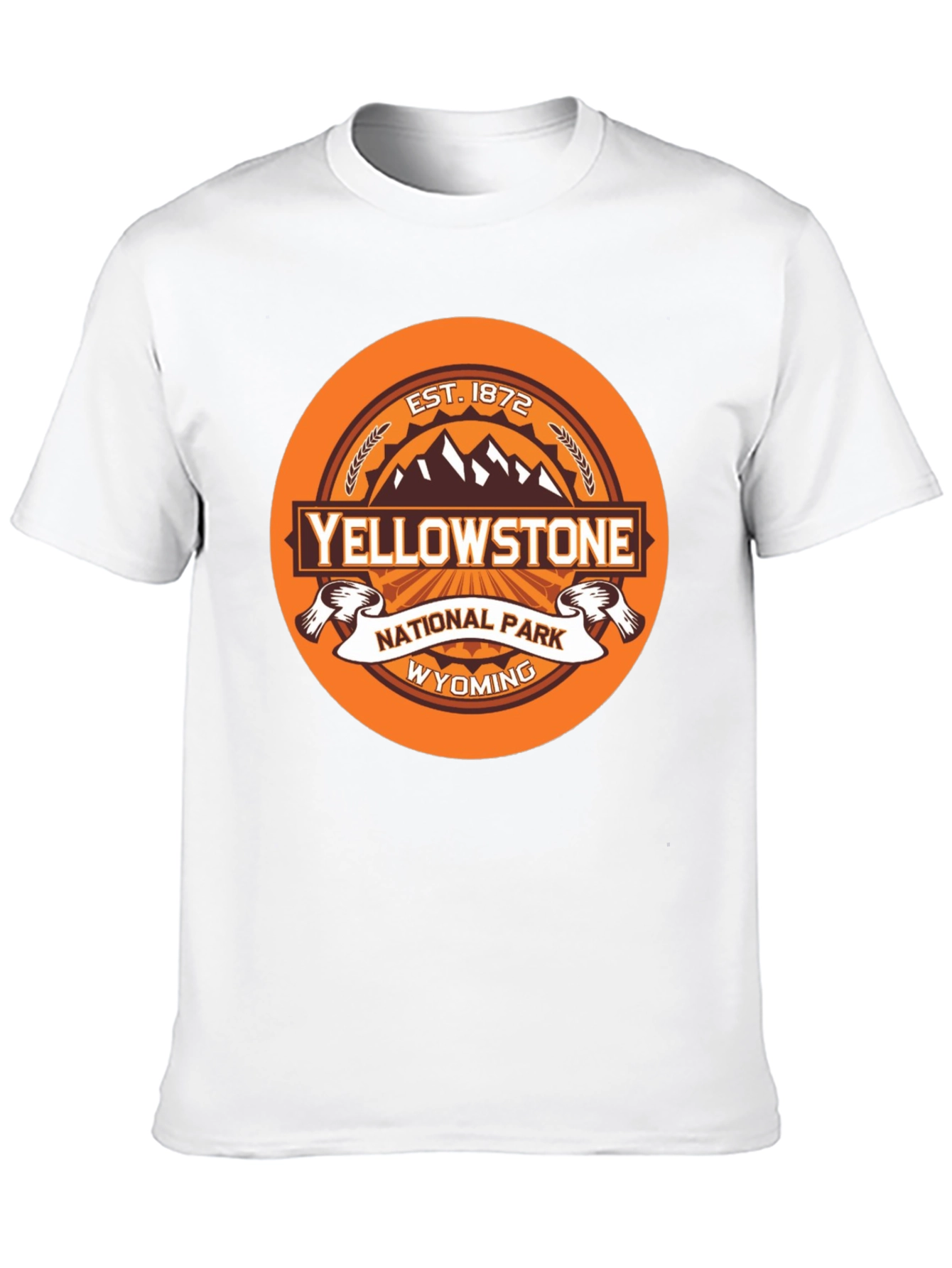 Yellowstone National Park Graphic Tee - Black