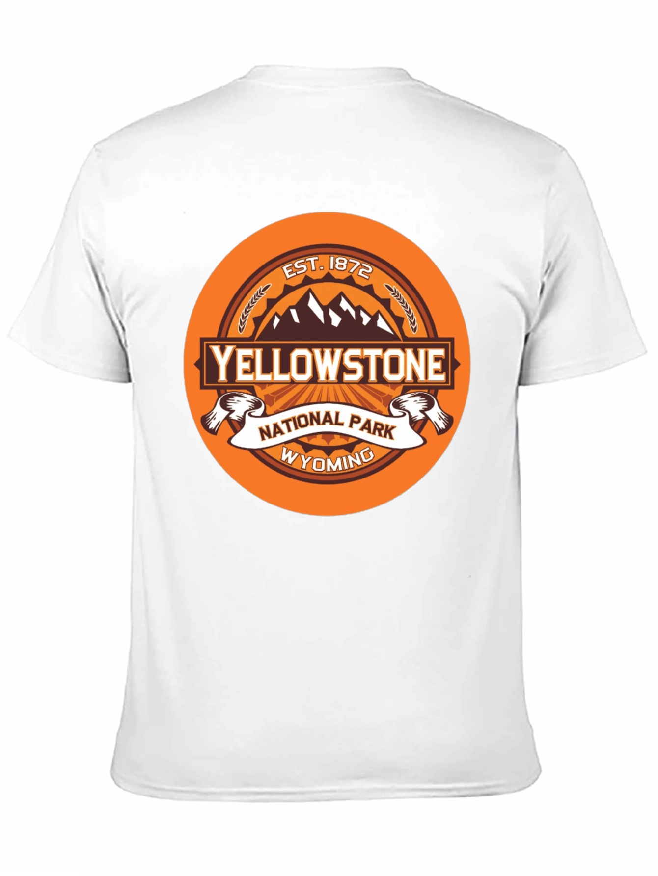 Yellowstone National Park Graphic Tee - Black